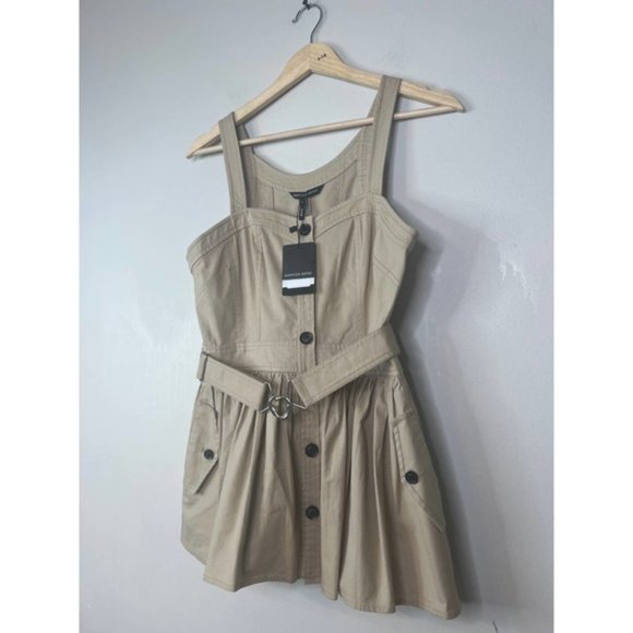 Marissa Webb Brielle Canvas and Tulle Seamed Trench Vest Women's Size: Small NWT - Picture 3 of 9